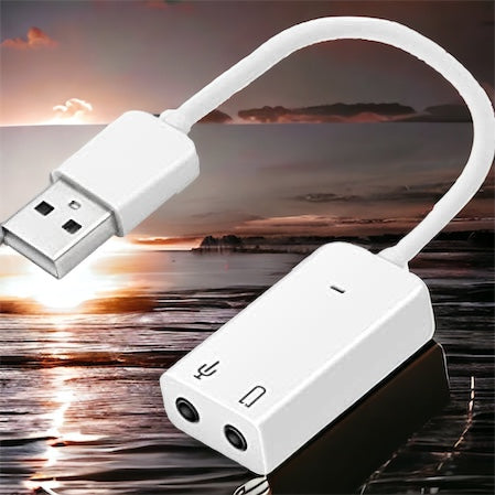 7.1 USB External Sound Card Audio Adapter