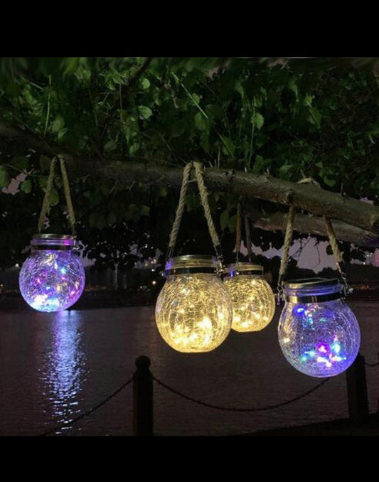 LED Solar Wishing Light String