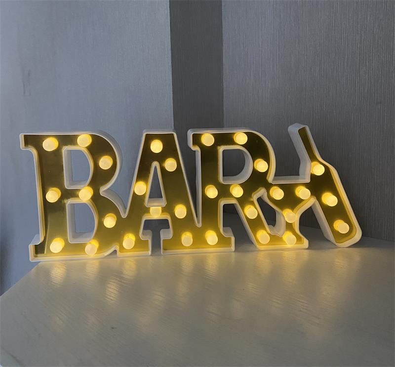 LED Lights -Bar Sign