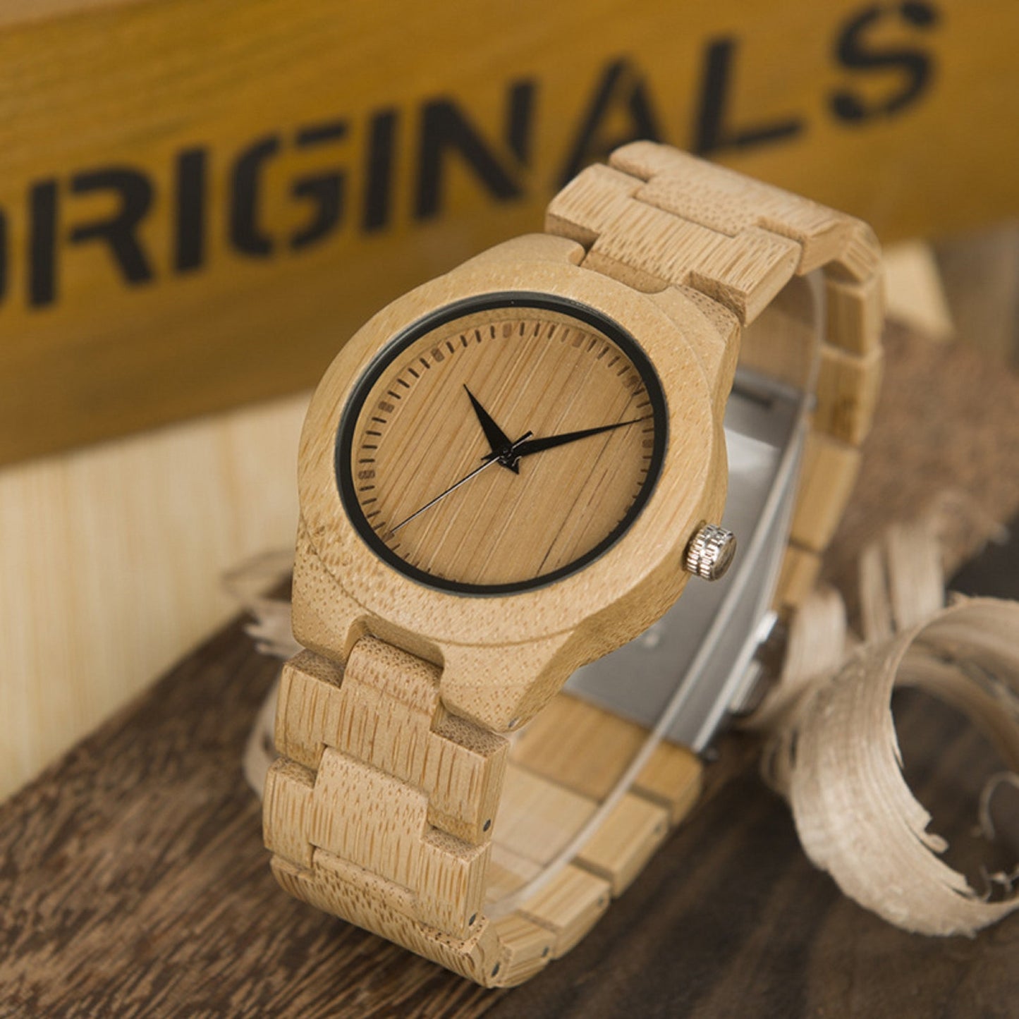 Men’s Bamboo Watch