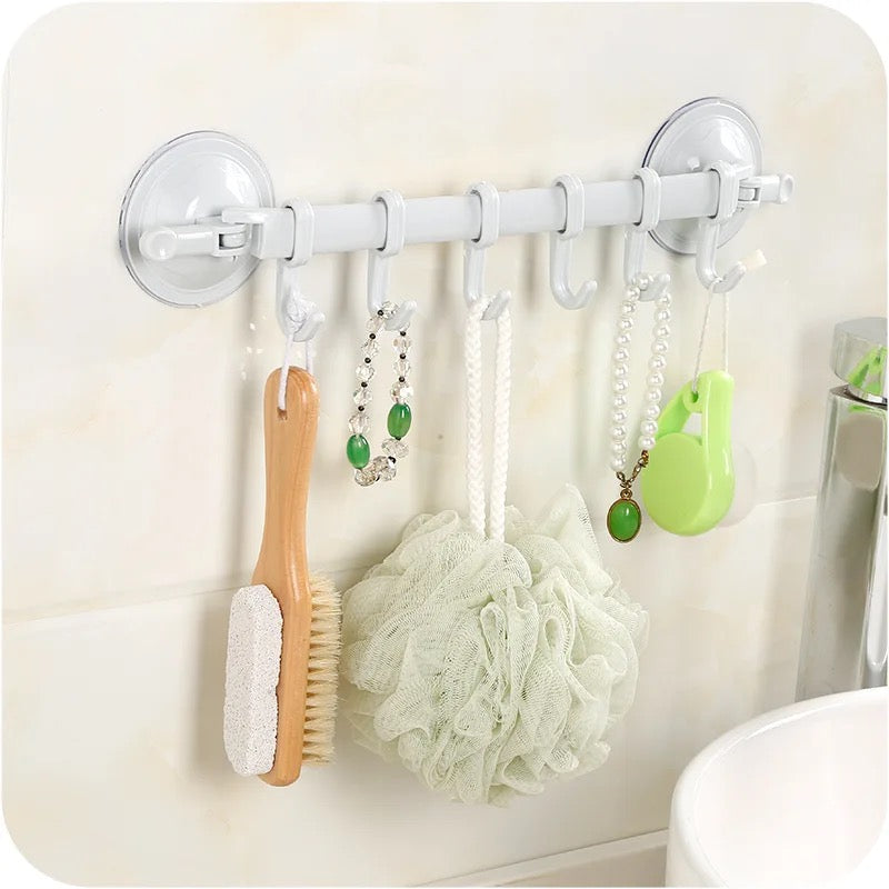 Seamless Suction Cup Towel Rack