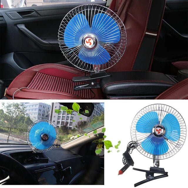 Portable 12V Oscillating Fan