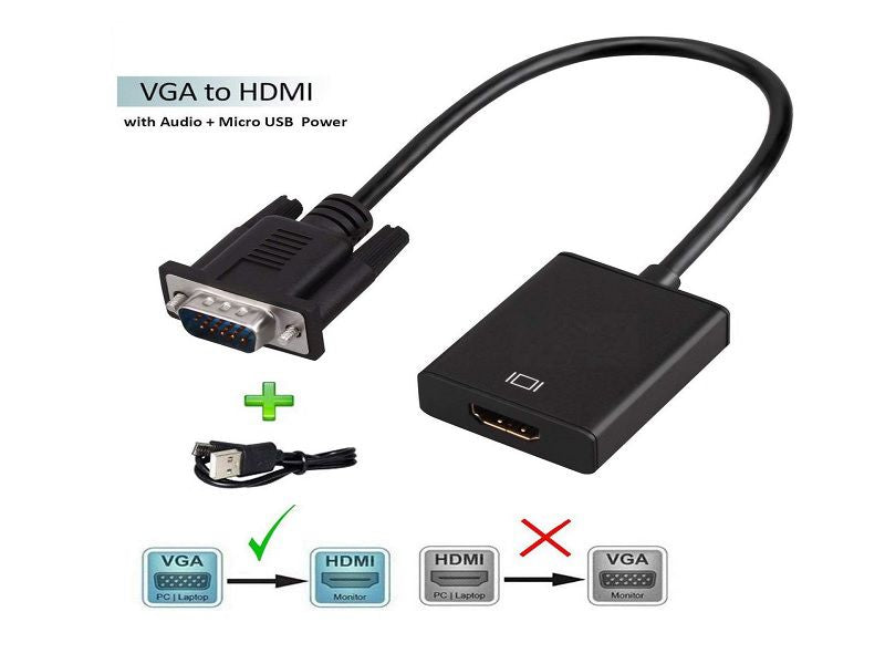 VGA To HDMI With Audio