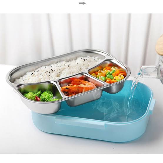 Bento Lunch Box Kids/Adults With Utensil Set