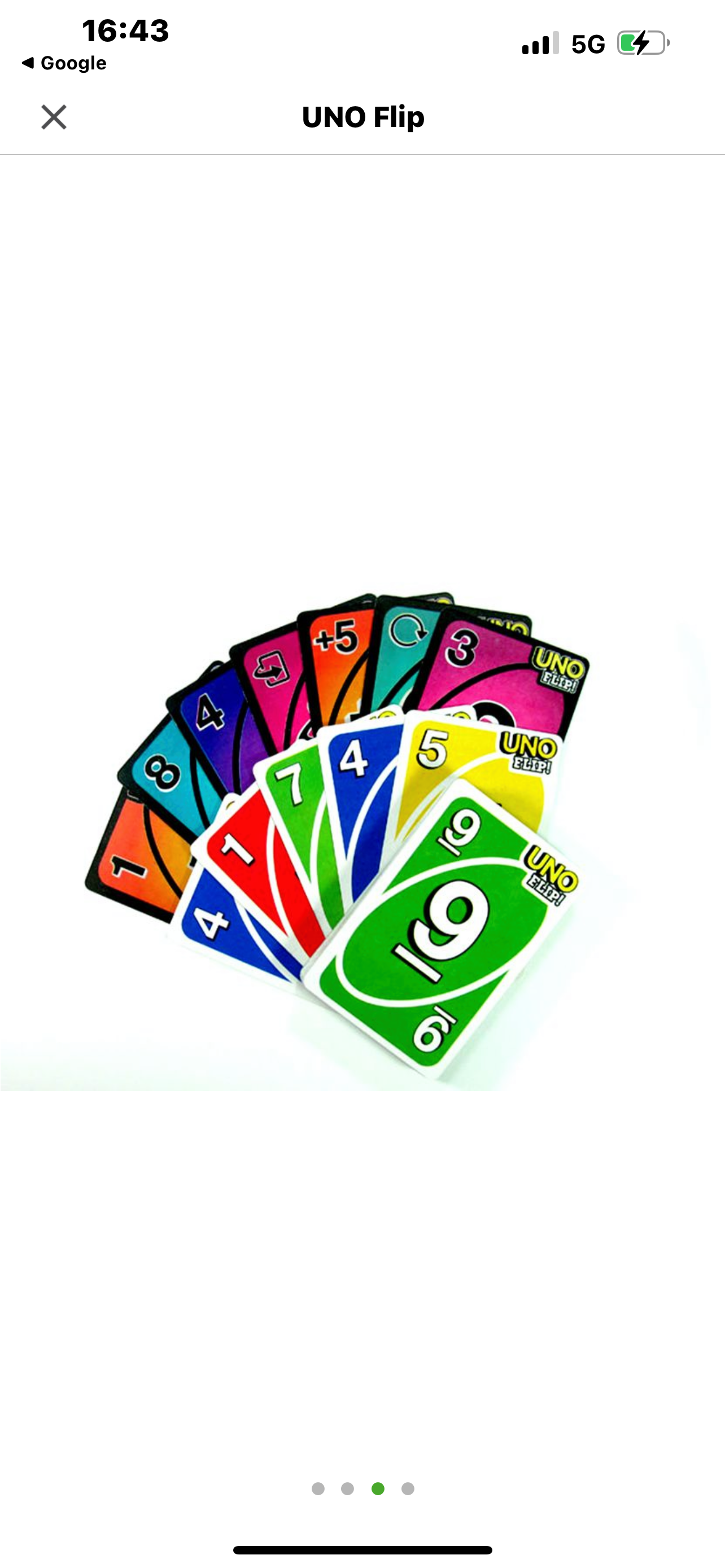 Uno Flip Playing Card