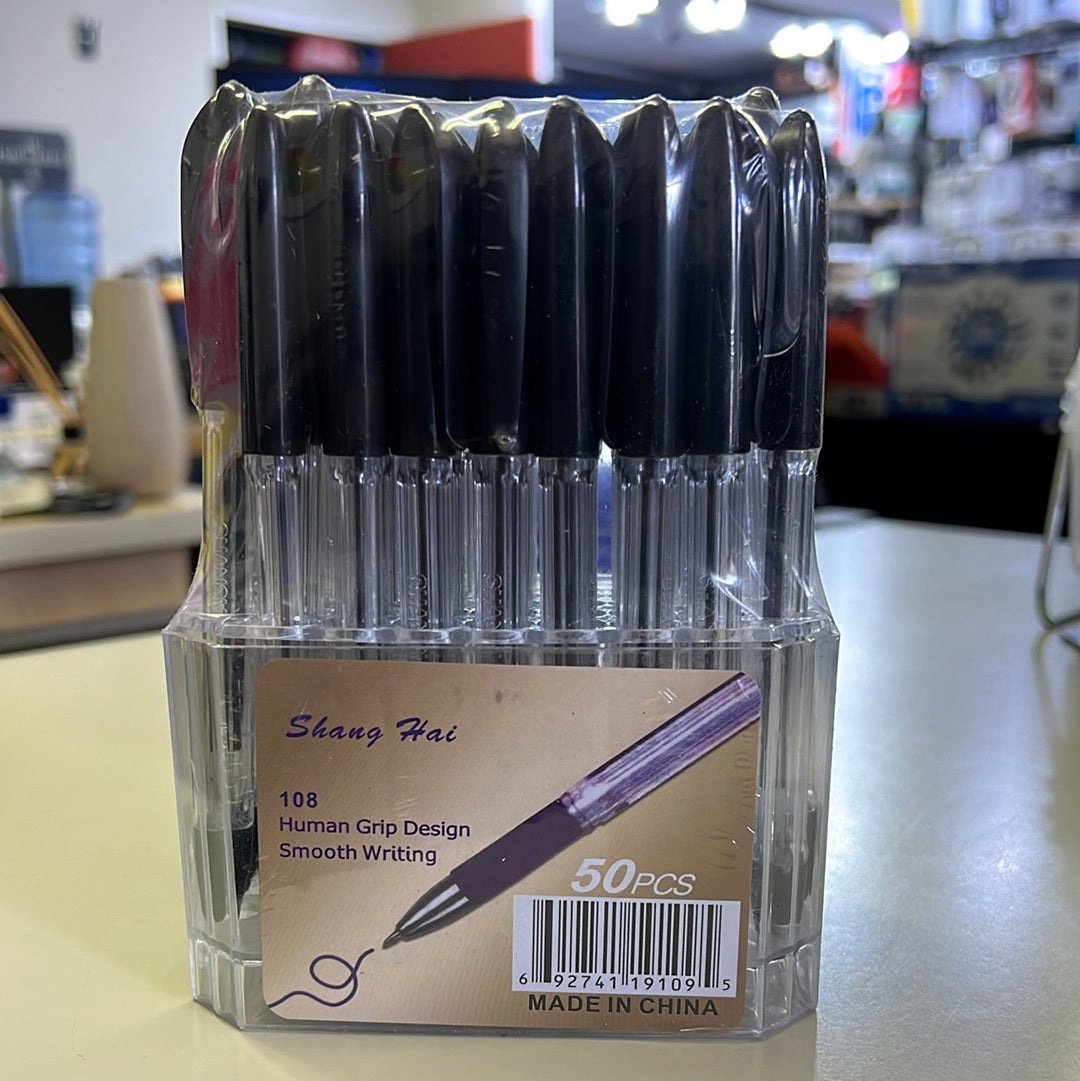 Black Writing Pens