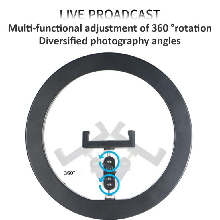 Overhead Shooting Bracket Ring Photography LED 12 inch Fill Light