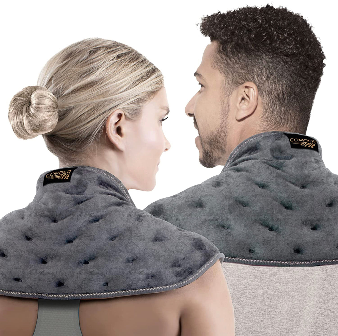 Neck & Shoulder Copper Fit Rapid Relief+ High Collar Neck and Shoulder Wrap