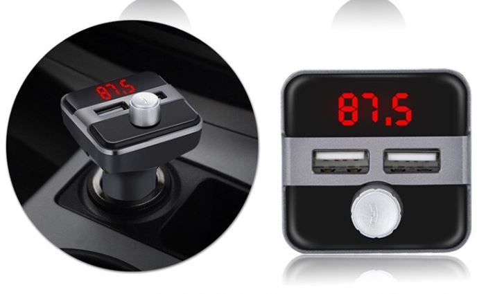 Wireless Bluetooth Car MP3 Player Dual USB Charger