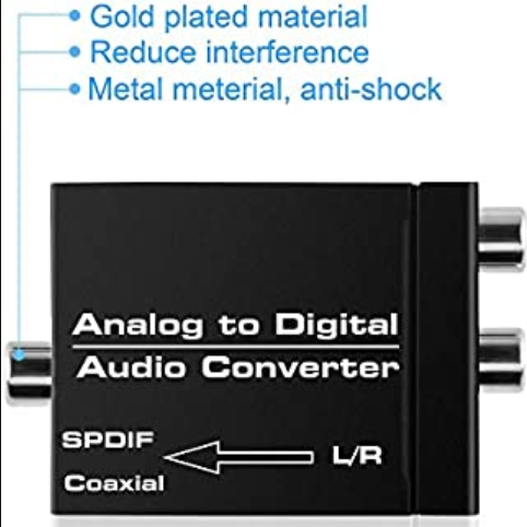 Analog To Digital Audio Converter