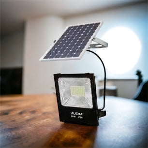 Solar Flood Light + Panel 50watt