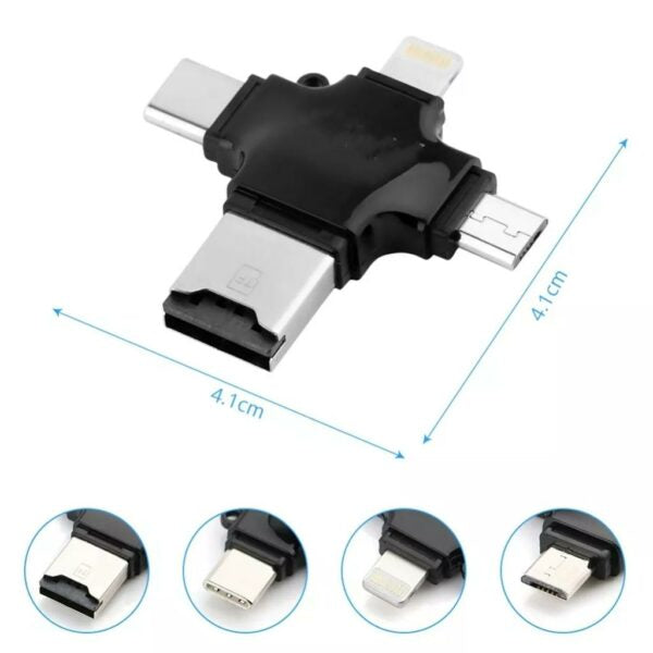 4 In 1 Multifunctional USB Flash Drive