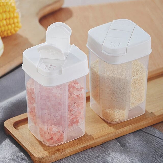 Kitchen Seasoning Bottle Dosing Control Sugar Bottle Spice Pepper Salts Shaker Spice Jar Salts Tank Seasoning