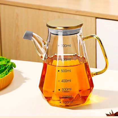 European Oil/Vinegar Pot Dispenser Bottle