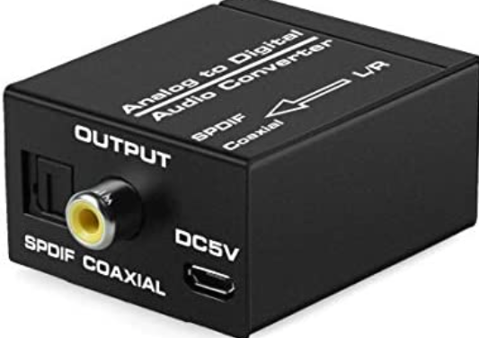 Analog To Digital Audio Converter