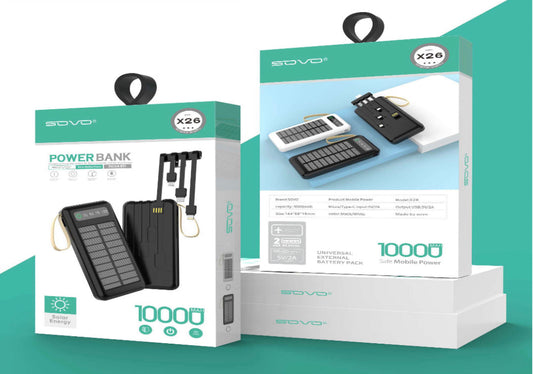 Solar Power Bank 10000mah