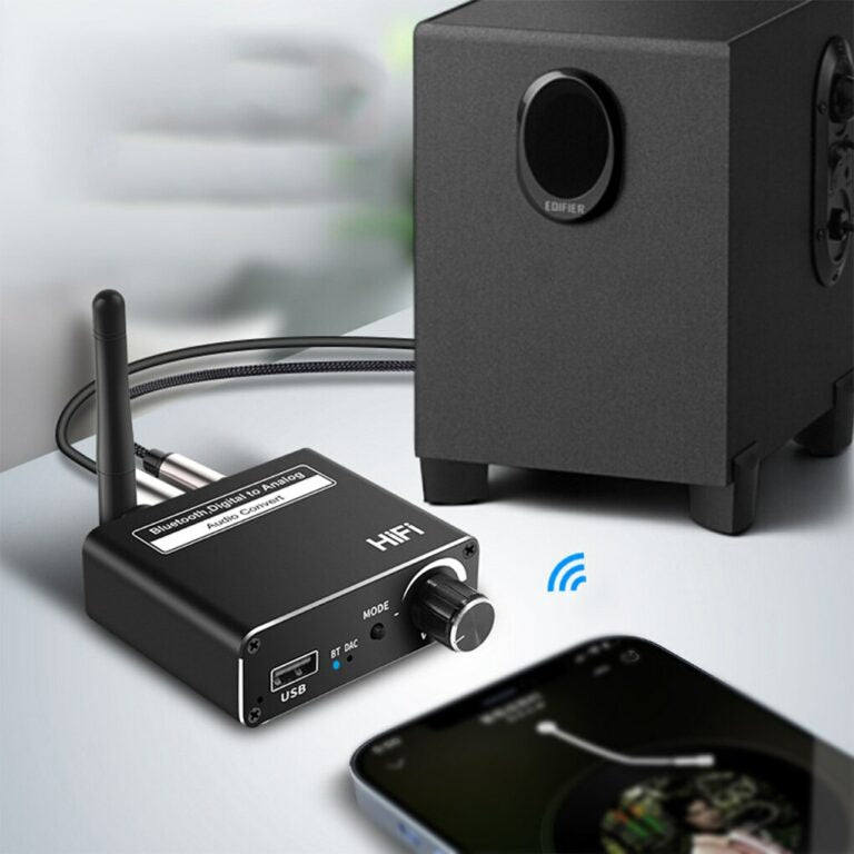 Bluetooth Digital Fiber Coaxial Audio Converter