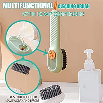 Multifunctional Shoe Brush with Liquid Box