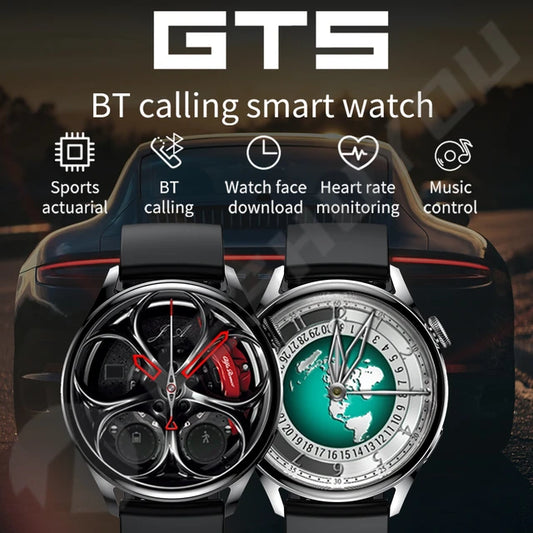 New GT5 Smart Watch Men Answer Call Fitness Tracker Wireless Charging NFC Women Smartwatch Gift for Huawei Phone iOS PK GT3 Pro 4