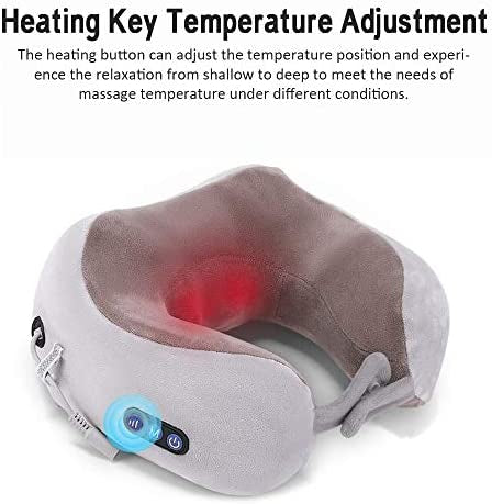 Electric Travel Neck Massage Pillow, U-Shaped