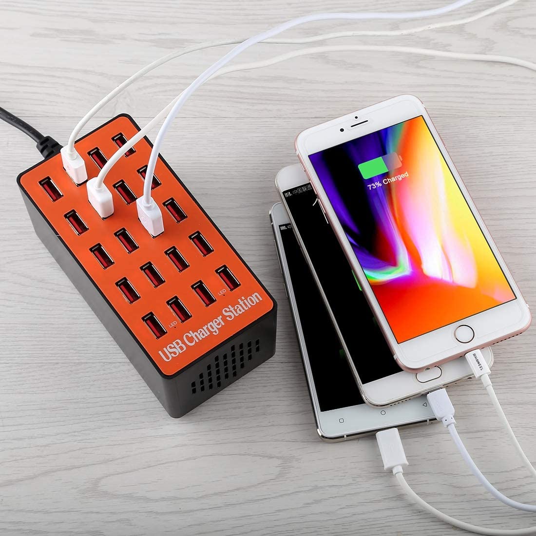 USB Smart Charger Hub 20 Port 80W