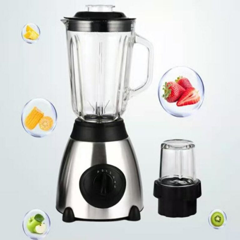 2 in 1 Blender Ice Crusher Stainless Steel