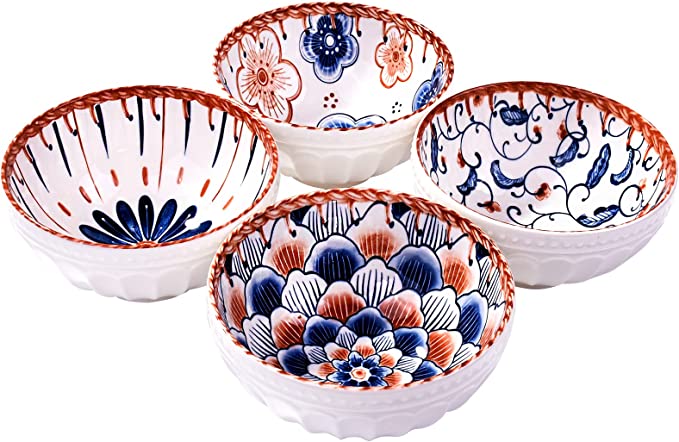 Japanese Rice Bowl Set 4pc