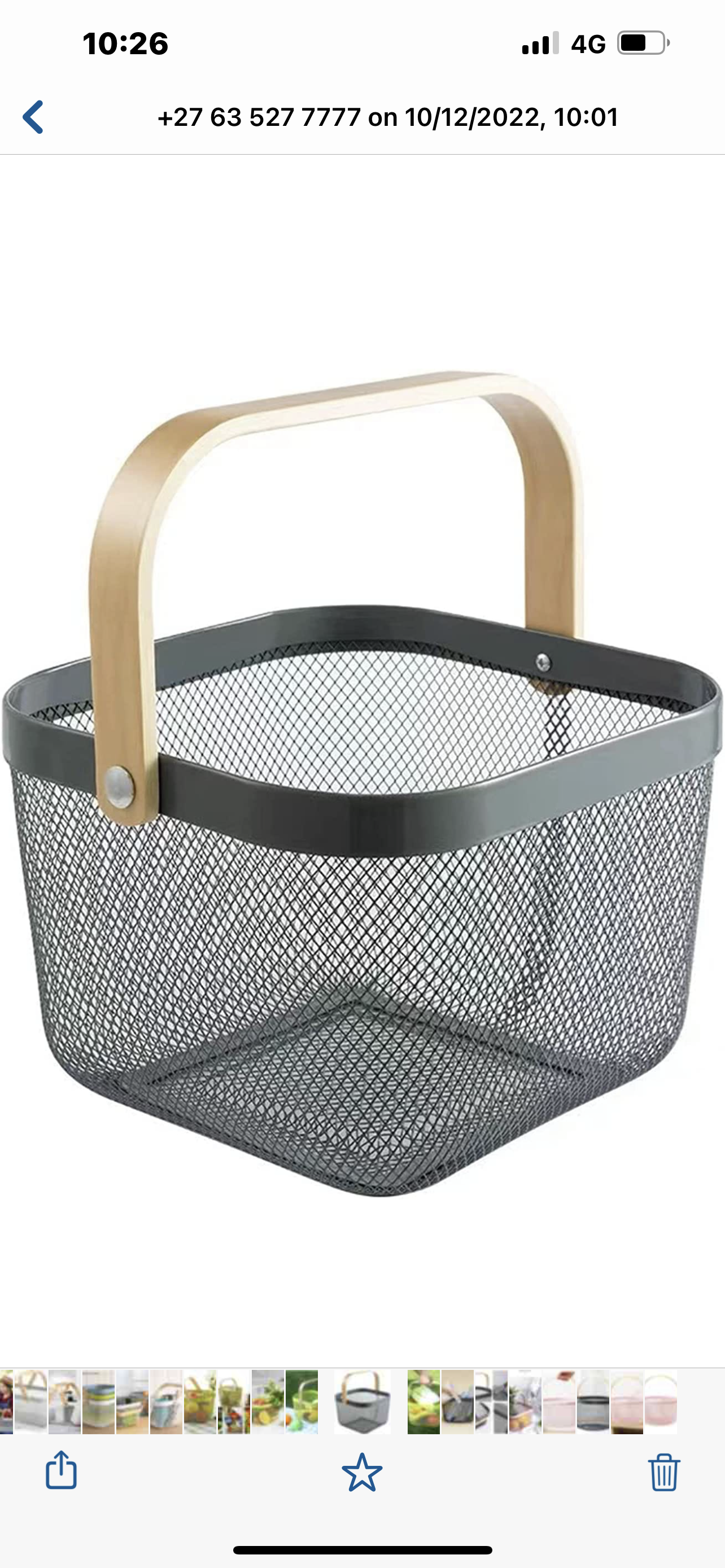 Multifunction Square Basket