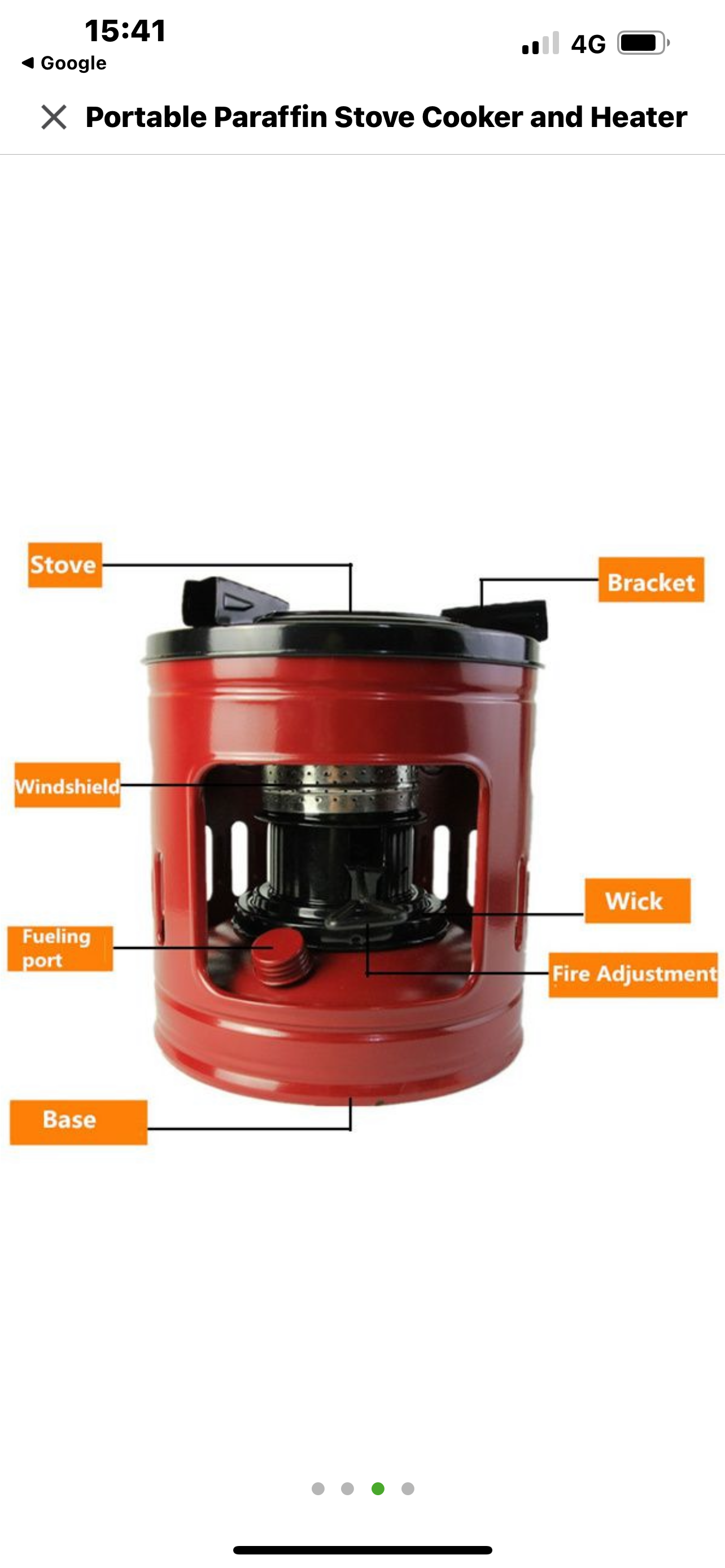 Panda Paraffin Stove - Load Shedding Essential