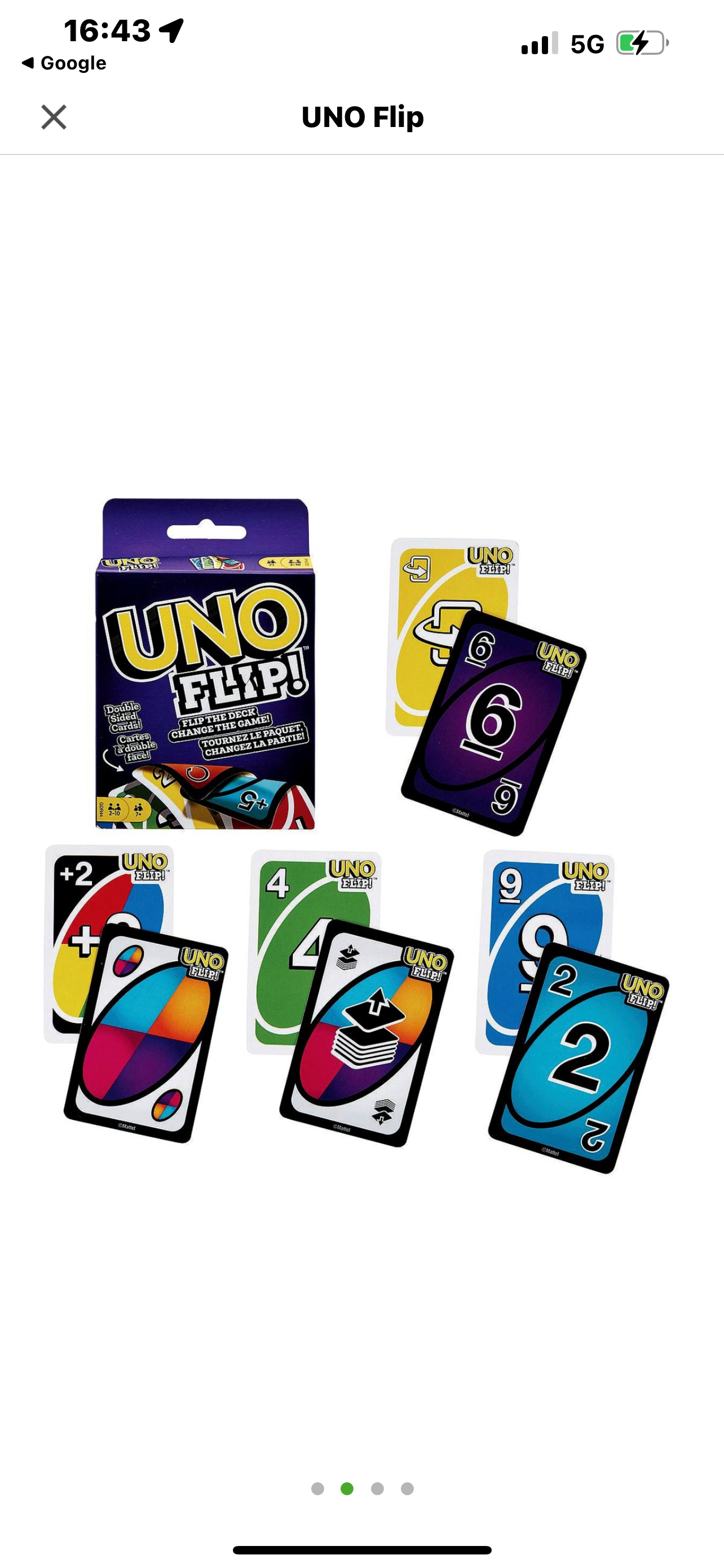 Uno Flip Playing Card