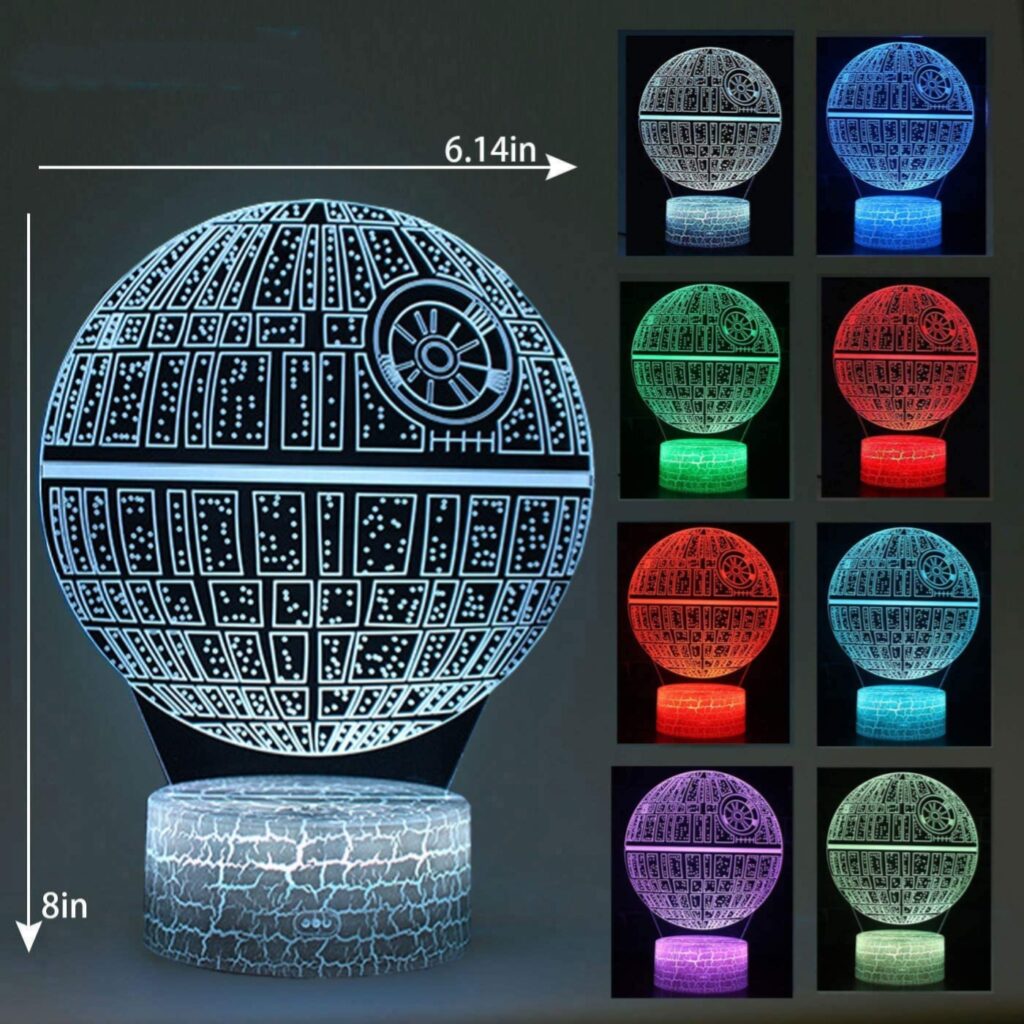 3D RGB Remote Control Ball Light