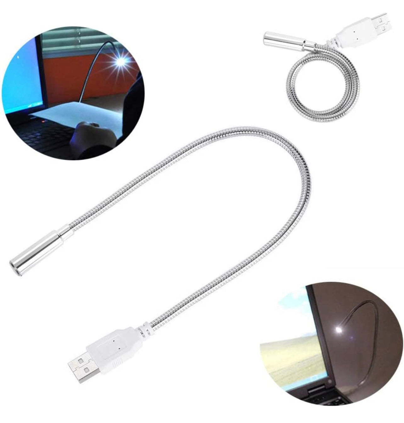 USB LED Flexible Light Lamp Keyboard Lights for Notebook Laptop PC Adjustable Eye Protection Single Lamp Hose USB Light