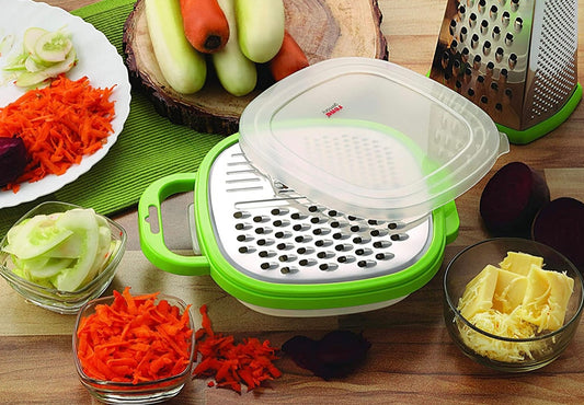 3 in 1 Grater for Vegetables And Fruits with Container Box