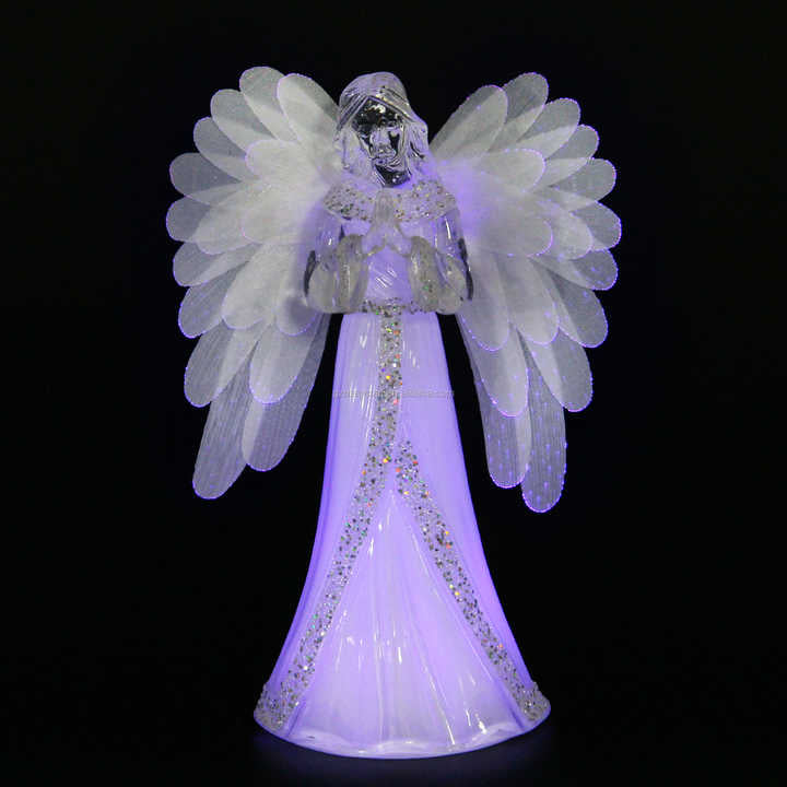 Crystal Angel LED Light Ornament