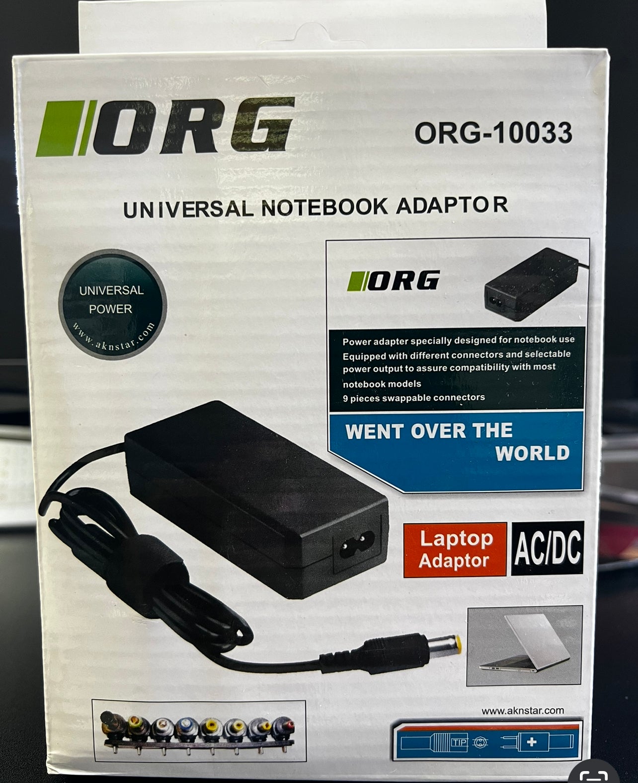 Universal Notebook Adaptor 96watt