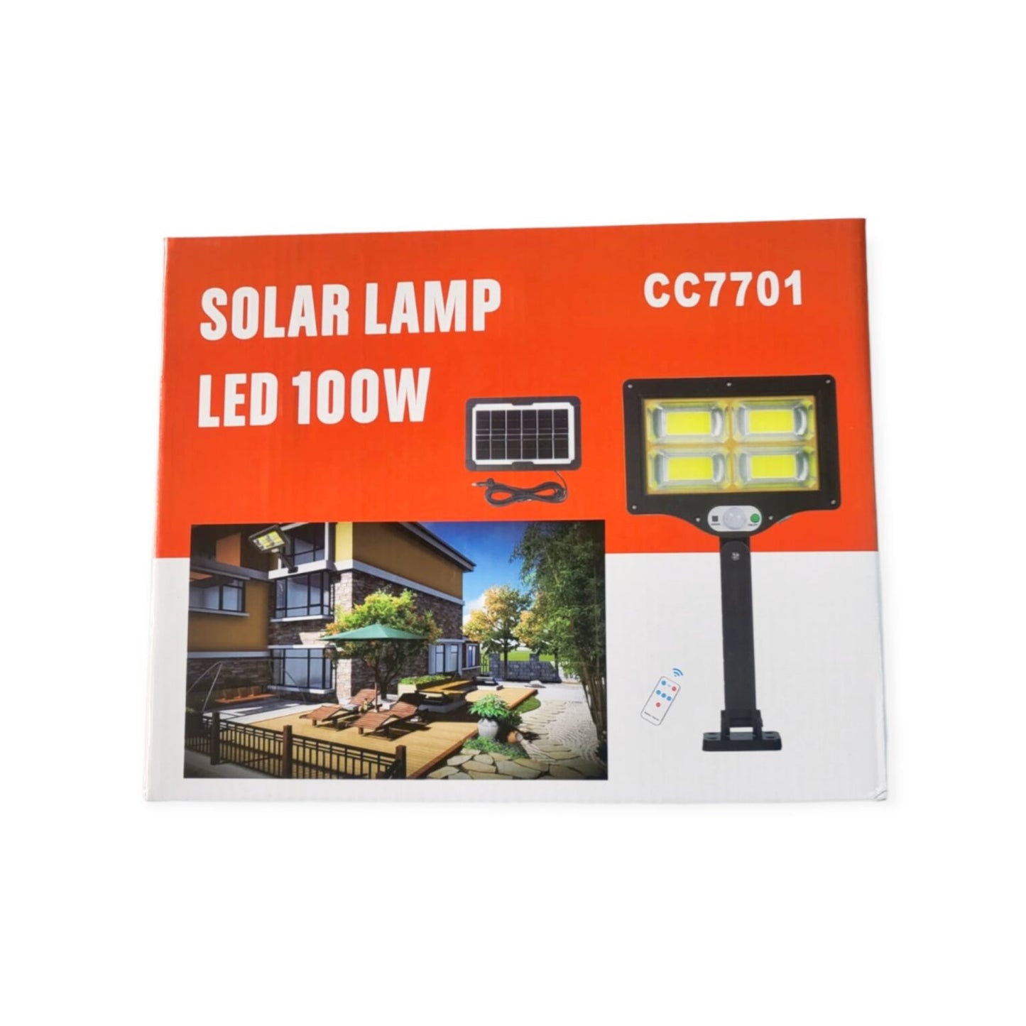 6 LED Solar Induction Street Lamp 100W