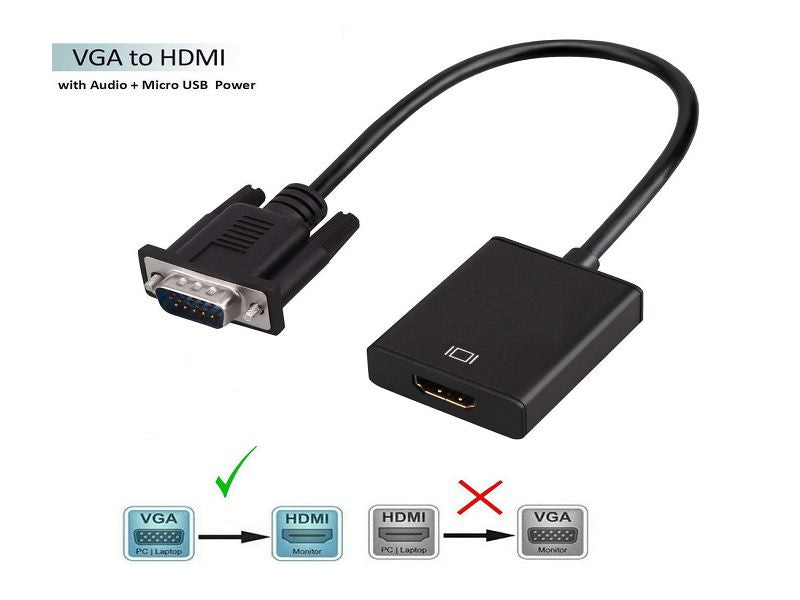 VGA To HDMI With Audio