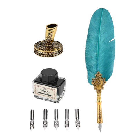 Retro Classic Feather Quill Pen Gift Set