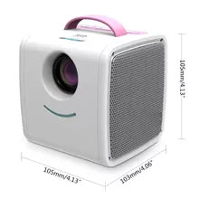 Kids Full HD Mini Projector Portable LCD